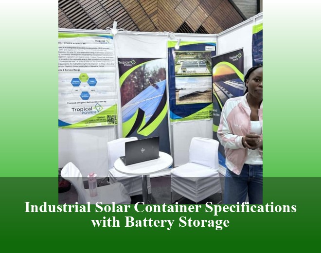Industrial Solar Container Specifications with Battery Storage