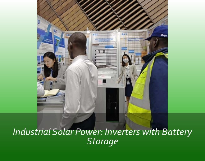 Industrial Solar Power: Inverters with Battery Storage