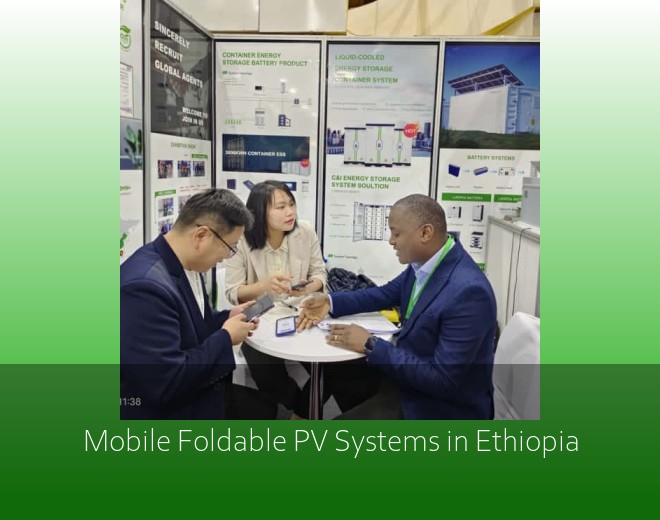 Mobile Foldable PV Systems in Ethiopia