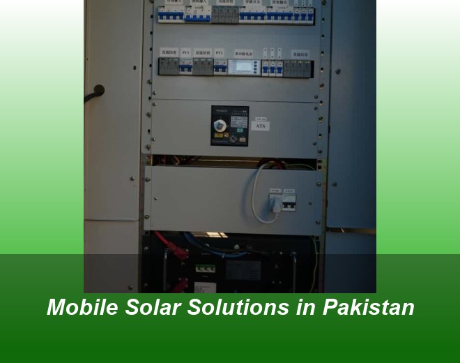 Mobile Solar Solutions in Pakistan