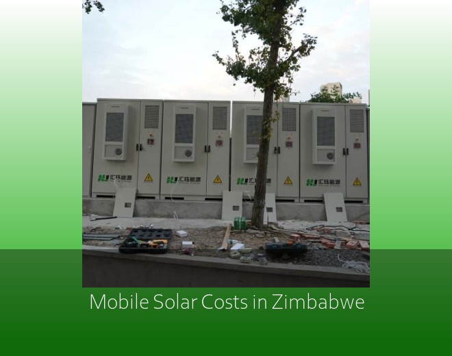 Mobile Solar Costs in Zimbabwe