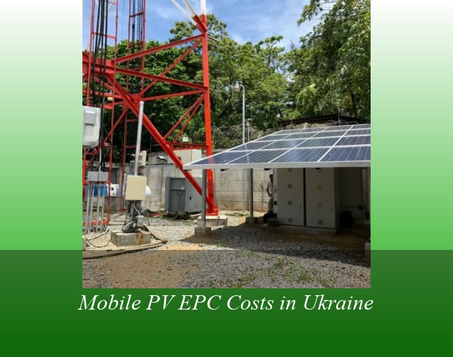 Mobile PV EPC Costs in Ukraine
