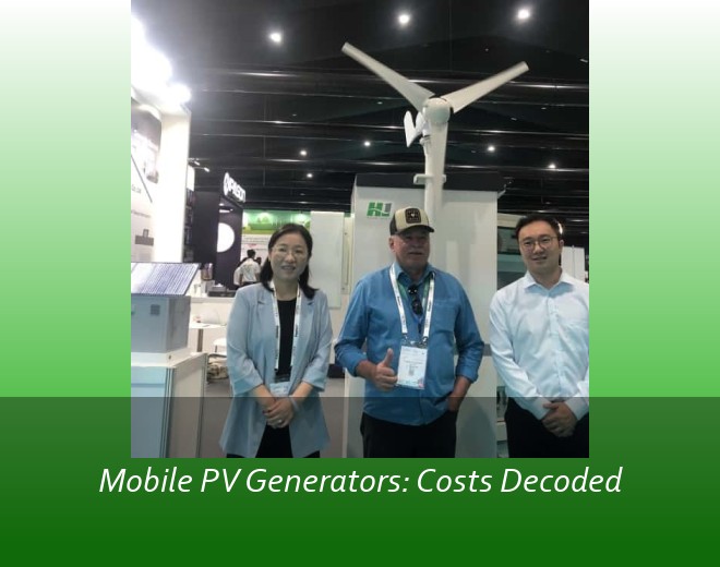 Mobile PV Generators: Costs Decoded