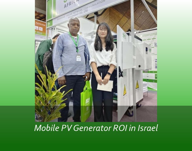Mobile PV Generator ROI in Israel