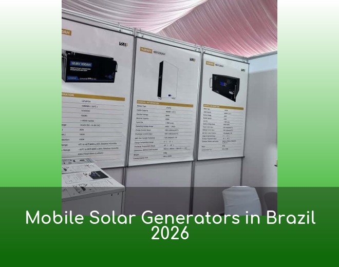 Mobile Solar Generators in Brazil 2026