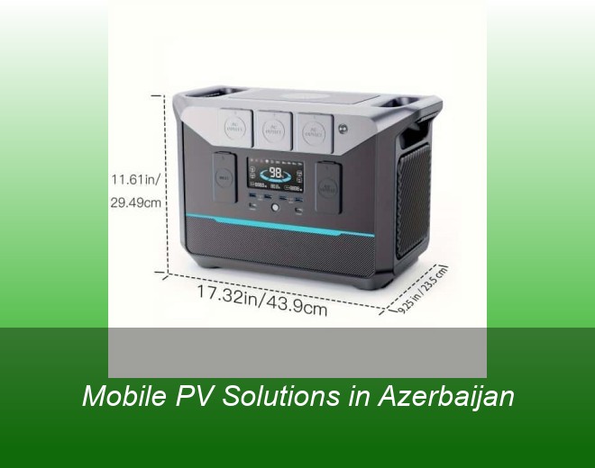 Mobile PV Solutions in Azerbaijan