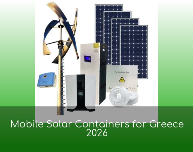 Mobile Solar Containers for Greece 2026