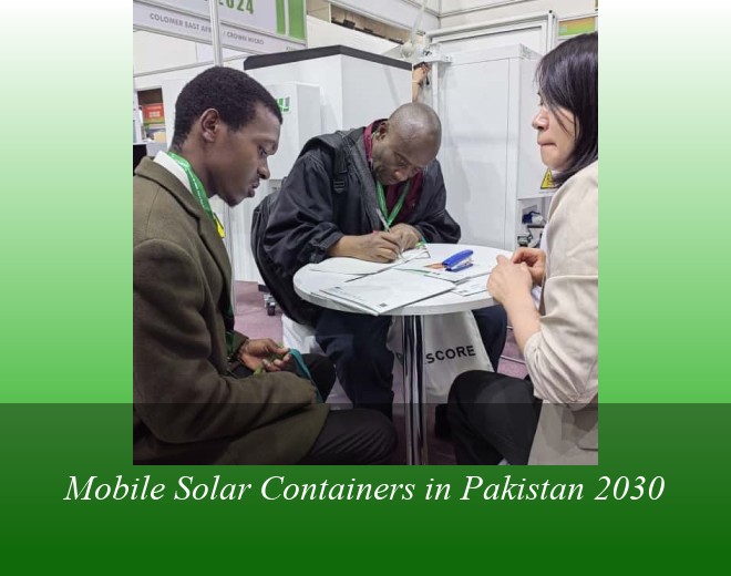 Mobile Solar Containers in Pakistan 2030