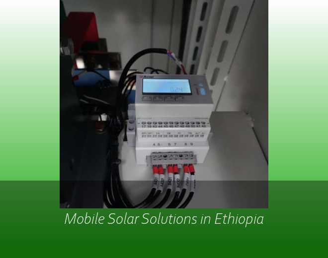 Mobile Solar Solutions in Ethiopia