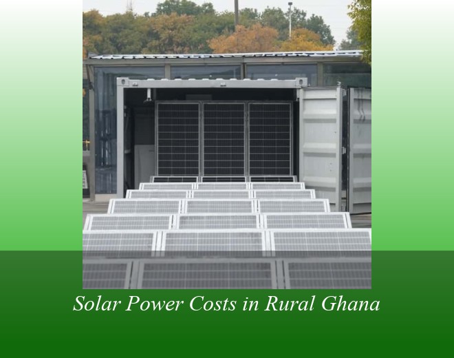 Solar Power Costs in Rural Ghana