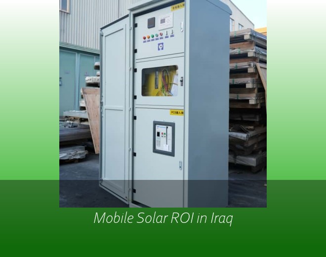 Mobile Solar ROI in Iraq