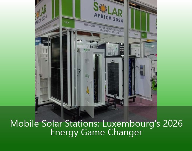 Mobile Solar Stations: Luxembourg's 2026 Energy Game Changer