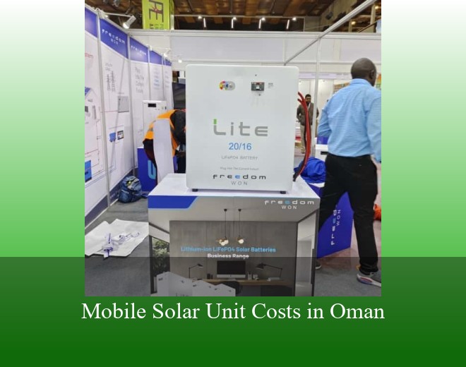 Mobile Solar Unit Costs in Oman