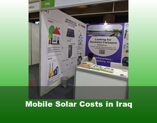 Mobile Solar Costs in Iraq