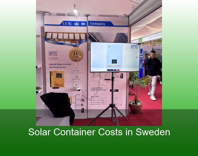 Solar Container Costs in Sweden