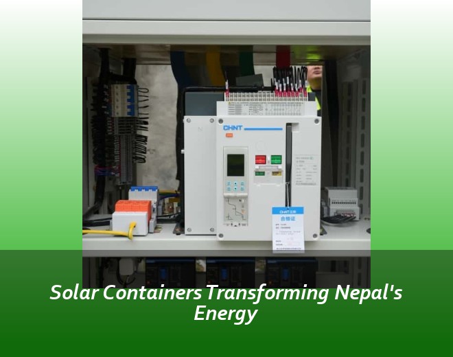 Solar Containers Transforming Nepal's Energy