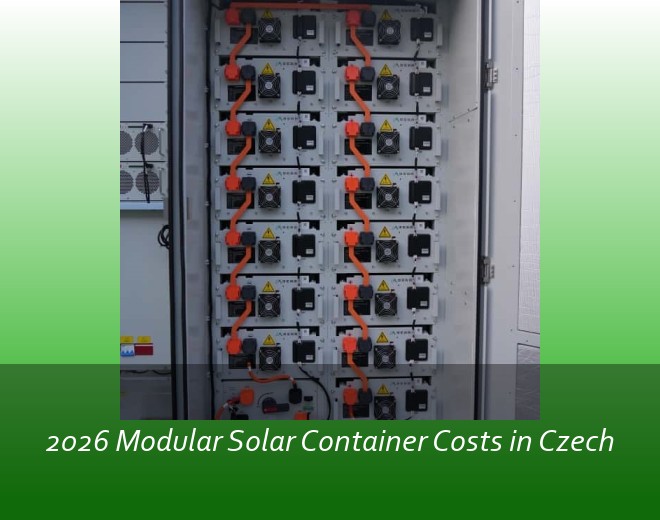2026 Modular Solar Container Costs in Czech