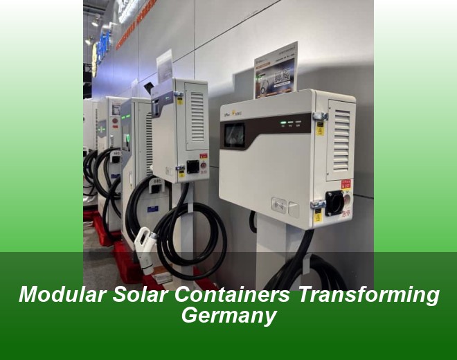 Modular Solar Containers Transforming Germany