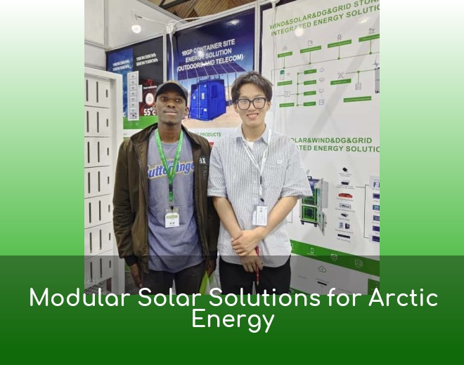 Modular Solar Solutions for Arctic Energy