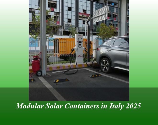 Modular Solar Containers in Italy 2025