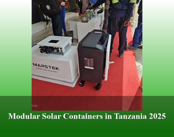 Modular Solar Containers in Tanzania 2025
