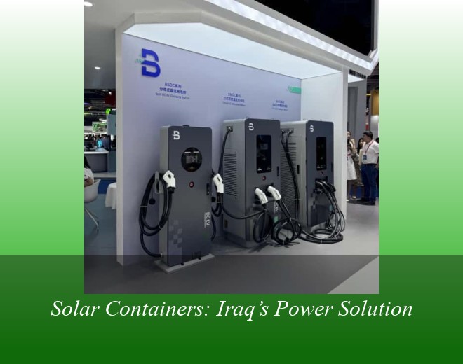 Solar Containers: Iraq’s Power Solution