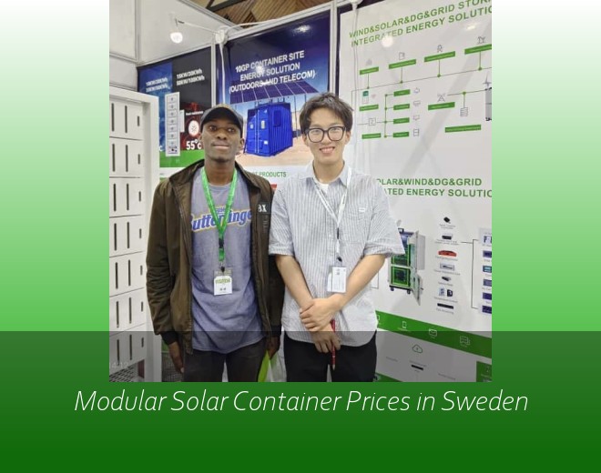 Modular Solar Container Prices in Sweden