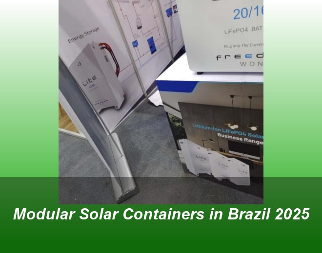 Modular Solar Containers in Brazil 2025
