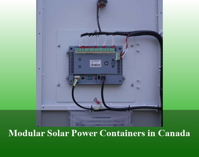 Modular Solar Power Containers in Canada