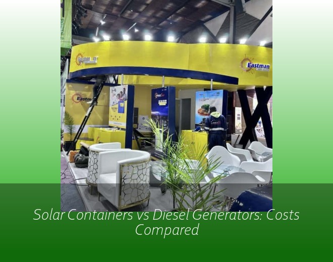 Solar Containers vs Diesel Generators: Costs Compared
