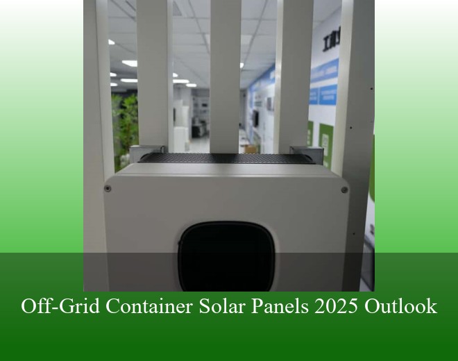 Off-Grid Container Solar Panels 2025 Outlook