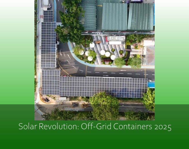 Solar Revolution: Off-Grid Containers 2025