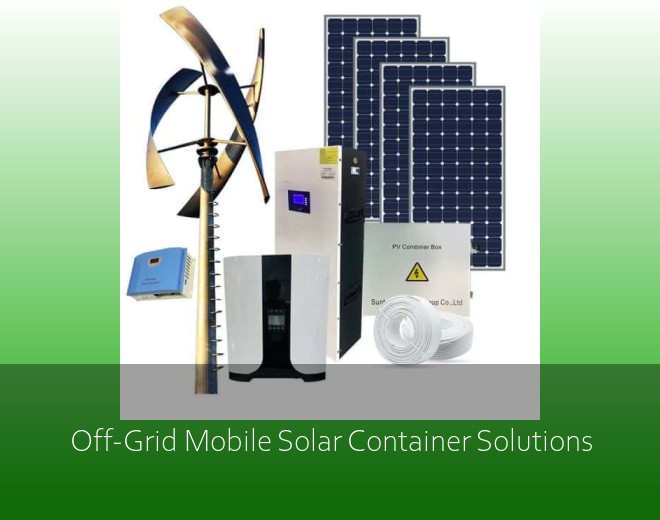 Off-Grid Mobile Solar Container Solutions