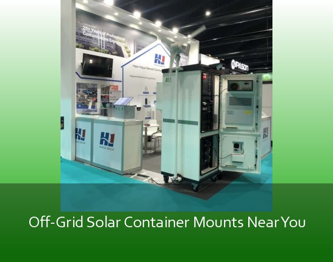 Off-Grid Solar Container Mounts Near You