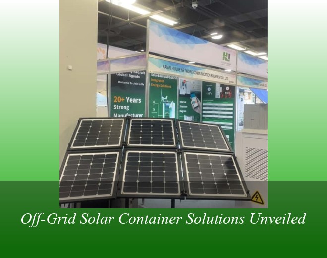 Off-Grid Solar Container Solutions Unveiled