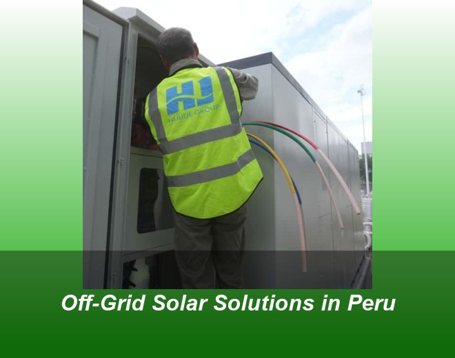 Off-Grid Solar Solutions in Peru