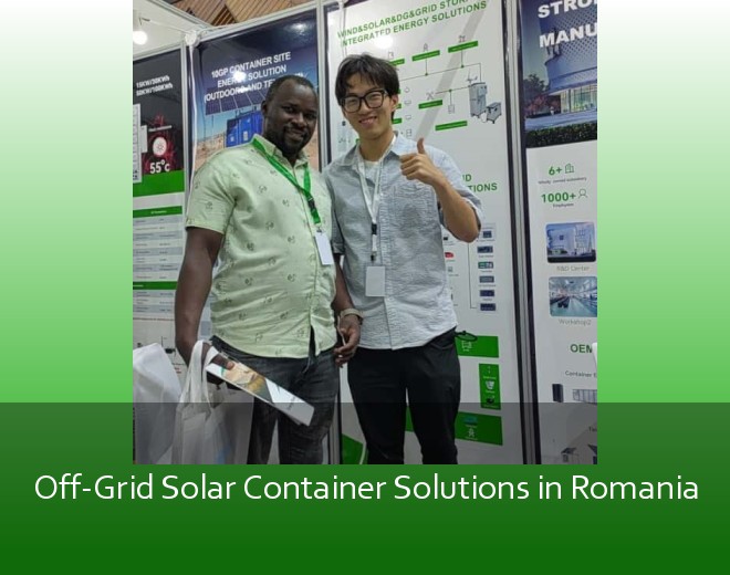 Off-Grid Solar Container Solutions in Romania