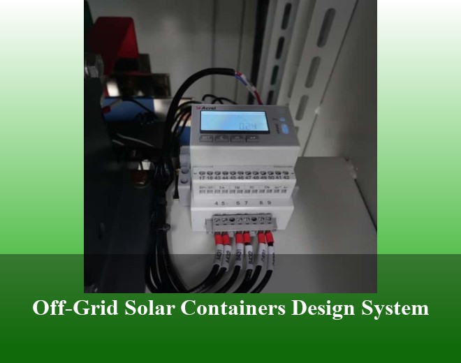Off-Grid Solar Containers Design System