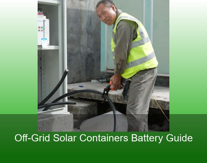 Off-Grid Solar Containers Battery Guide