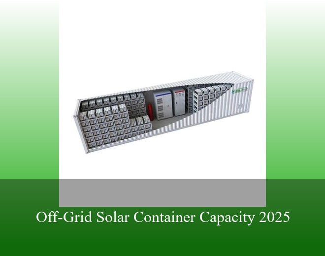 Off-Grid Solar Container Capacity 2025