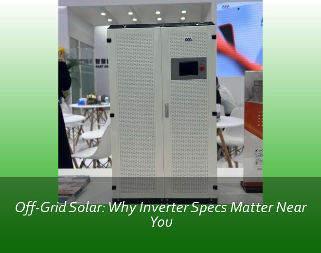 Off-Grid Solar: Why Inverter Specs Matter Near You