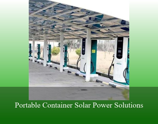 Portable Container Solar Power Solutions