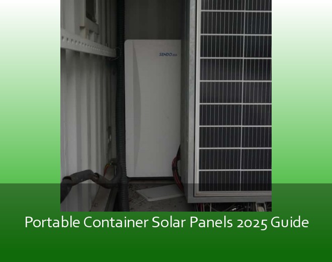 Portable Container Solar Panels 2025 Guide