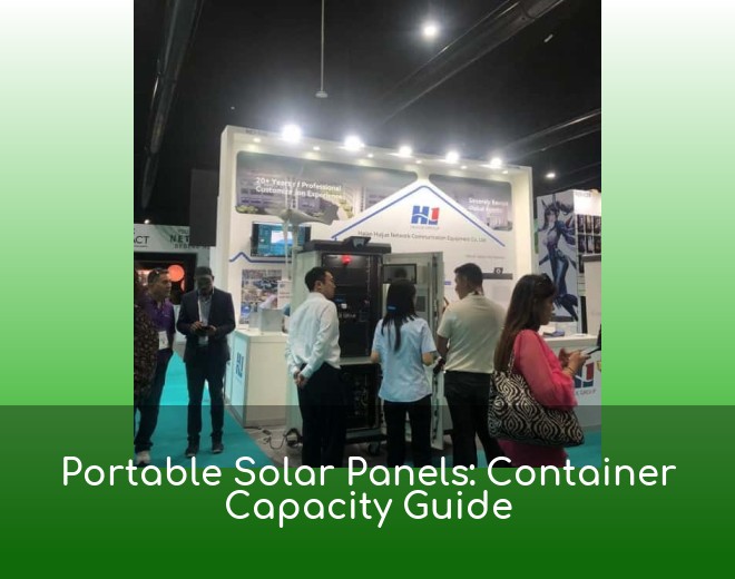 Portable Solar Panels: Container Capacity Guide