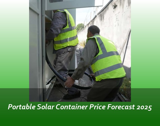 Portable Solar Container Price Forecast 2025