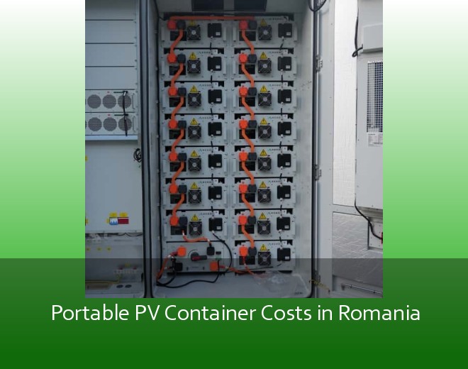 Portable PV Container Costs in Romania