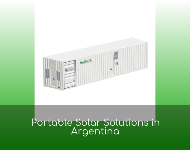 Portable Solar Solutions in Argentina