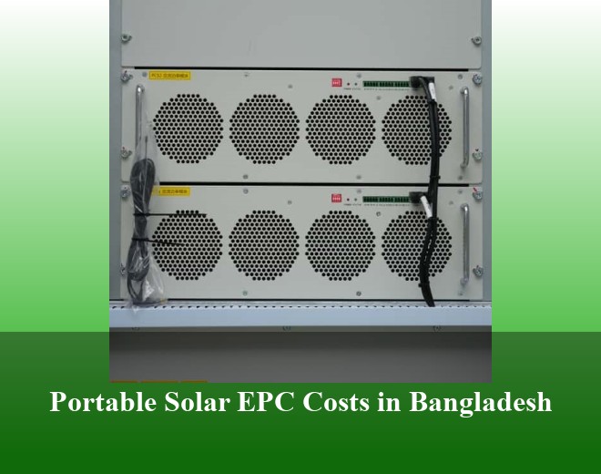Portable Solar EPC Costs in Bangladesh