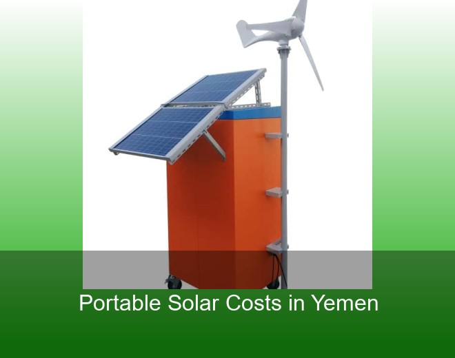Portable Solar Costs in Yemen