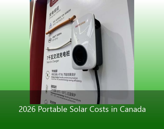 2026 Portable Solar Costs in Canada